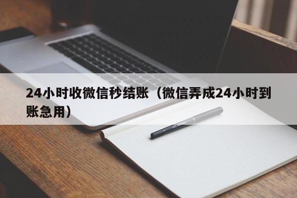 24小时收微信秒结账（微信弄成24小时到账急用）